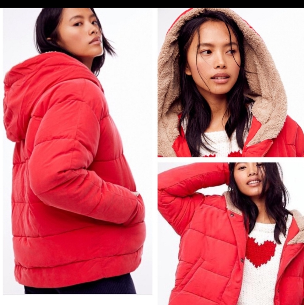 Free people chill puffer coat